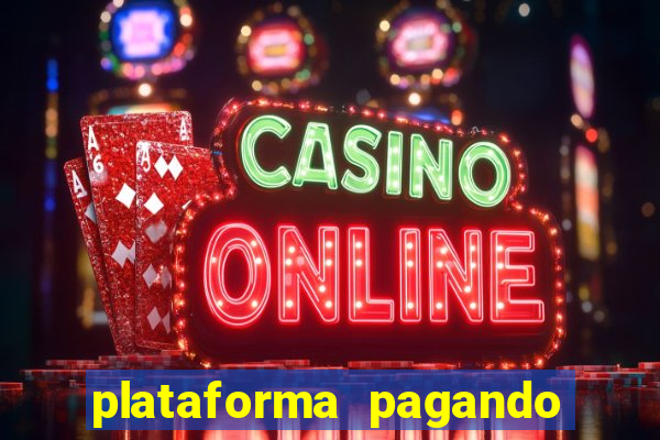 plataforma pagando no cadastro slots